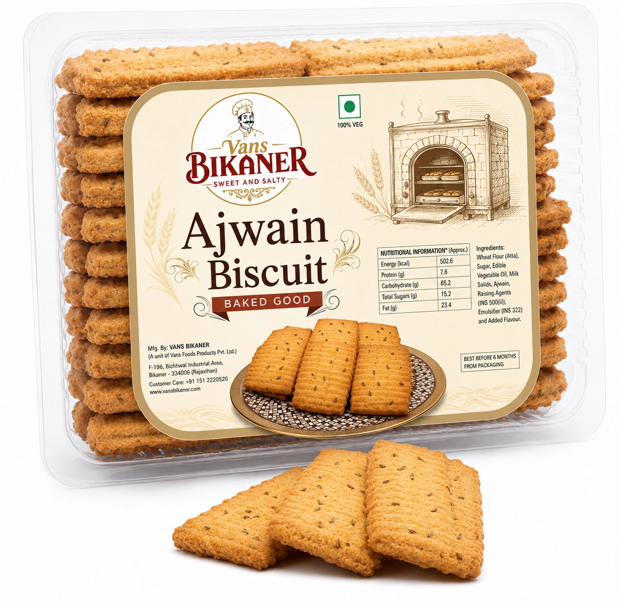 Ajwain Biscuit