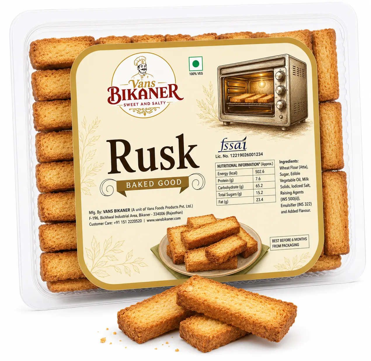 Rusk 150g