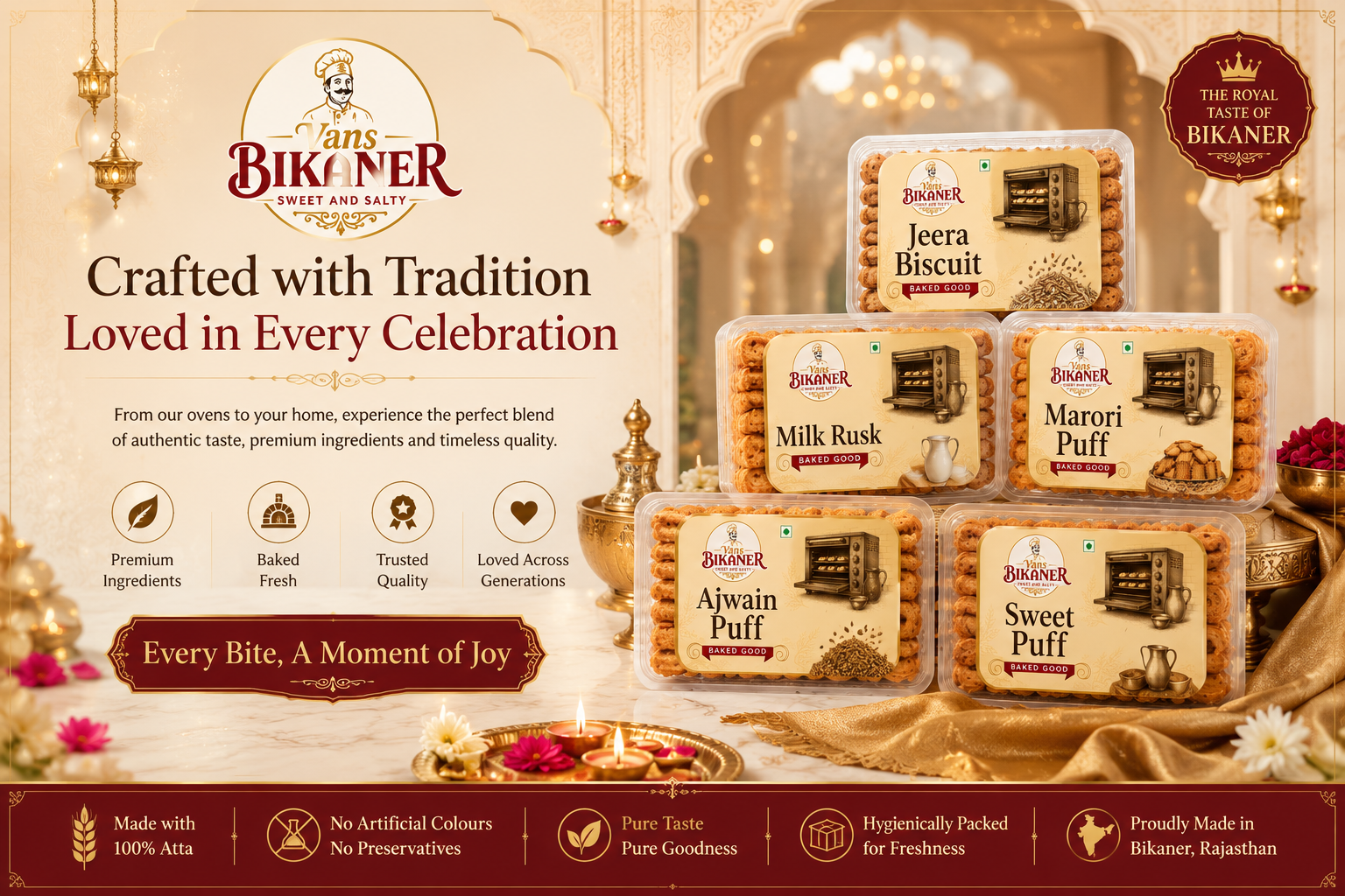 Vans Bikaner biscuit range crafted with tradition and loved in every celebration